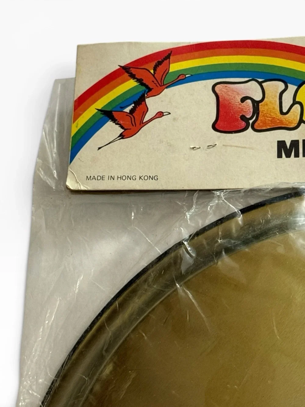 Vintage Florida Souvenir Metal Tray In Original Plastic Packaging